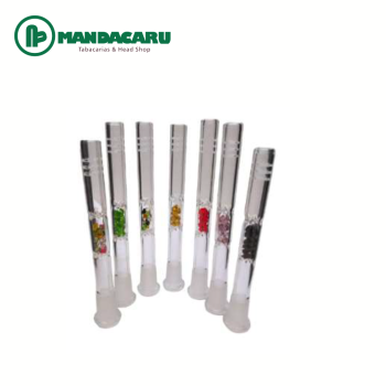 TUBO DOWNSTEM VIDRO BONG MOON [SS057] (Und)