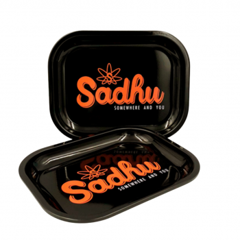 BANDEJA METAL SADHU TRADICIONAL PEQUENA 14x12cm