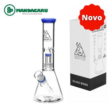 BONG VIDRO SQUADAFUM ICE PERCOLATOR MÉDIO 30cm [8008]