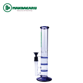 BONG VIDRO D&K DENGKE SLIM TRIFASE 28cm [DK6086]