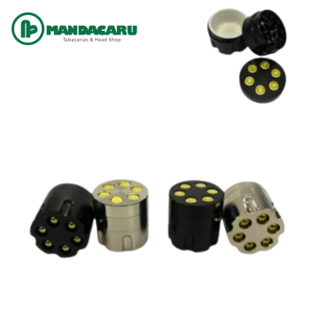 TRITURADOR METAL TAMBOR REVOLVER PEQ 30mm [HX093]