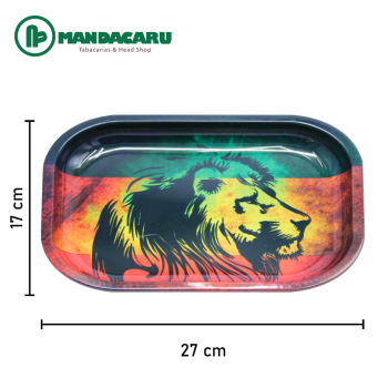 BANDEJA METAL GRANDE LION KING 27x17cm [3401]