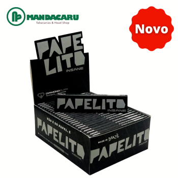 SEDA PAPELITO PREMIUM INSANE PRETA KS 50x36fls
