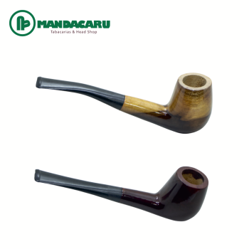 CACHIMBO MADEIRA BIQ. BAQUELITE HOBBY II (Und)