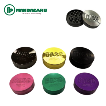 TRITURADOR METAL BASE REDONDO 2 PARTES 55mm [TM-002] (Und)