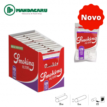 FILTRO SMOKING SLIM EXTRA LONG 6x30mm 10x120