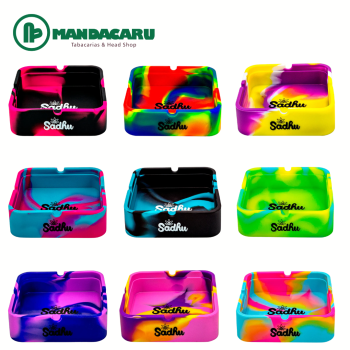 CINZEIRO SADHU SILICONE QUADRADO MIX CORES [CSSQ-001] (und)