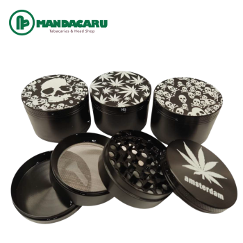 TRITURADOR METAL P&B 4P 62mm [SD036]