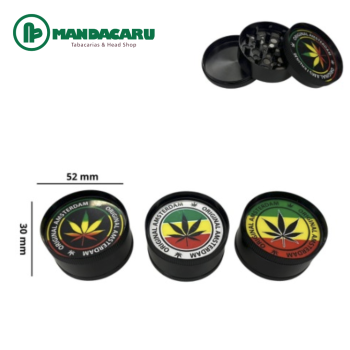 TRITURADOR METAL BLACK JAMAICA 52mm [HX024FC]