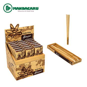 SEDA CONE SADHU BROWN KING SIZE (18 x 6 cones)