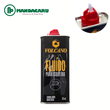 FLUIDO ISQUEIRO VOLCANO PREMIUM 133ml (Und)