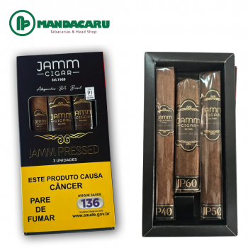 CHARUTO JAMM PRESSED 40-50-60 (Petaca 1x3)