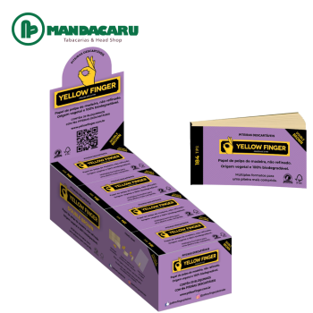 PITEIRA YELLOW FINGER DOUBLE BROWN 20x184tips