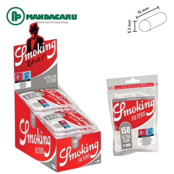 FILTRO SMOKING ULTRA SLIM 5.3x15mm (34x150und) [SMK-103]