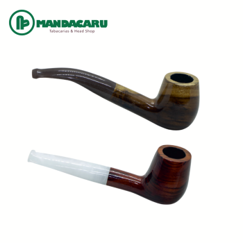 CACHIMBO MADEIRA BIQ. ACRILICO ELITE II (Und)