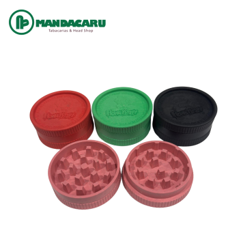 TRITURADOR PLASTICO BIODEGRADAVEL HONEYPUFF 2 PARTES 55mm [PH-1993]