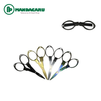 TESOURA DOBRAVEL BASE CABO METAL [TS-001] (Und)
