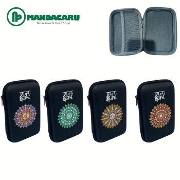 CASE ESTOJO GURU SPIRIT MANDALA M - VAZIO: SEM BRINDES 13,5x8x3,5cm