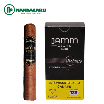 CHARUTO JAMM ROBUSTO PREMIUM (Petaca 1x3)