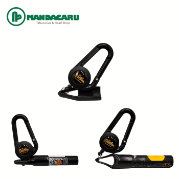 PORTA ISQUEIRO SADHU MOSQUETÃO PLASTICO (Und)