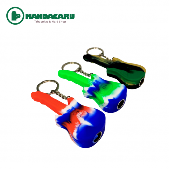 PIPE SILICONE CHAVEIRO GUITARRA [SP072]