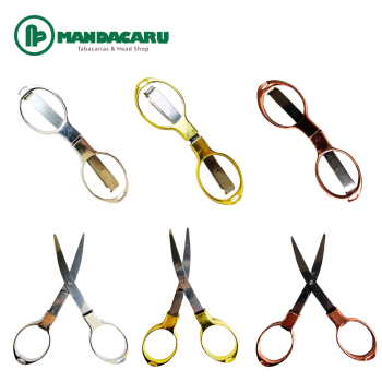 TESOURA DOBRAVEL KMT CABO METAL [KMT0010] (Und)