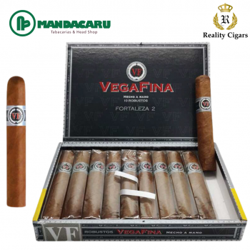 CHARUTO VEGAFINA FORTALEZA 2 ROBUSTO [NRD-VF-019] (Cx 10und)