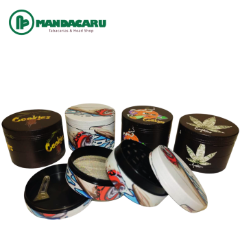 TRITURADOR METAL COOKIES 4P 55mm [MB189]