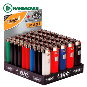 ISQUEIRO BIC MAXI CLICK G 1x50und