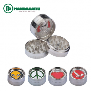 TRITURADOR METAL SILVER FUN 50mm [PH-5813Y]