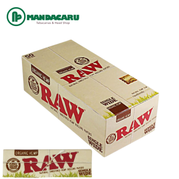 SEDA RAW ORGANIC HEMP SINGLE WIDE 50x50fls