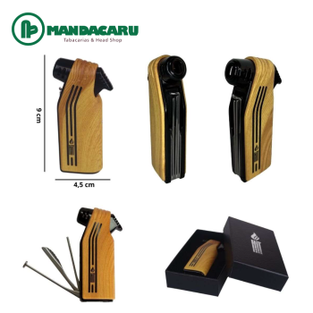 MAÇARICO HIT PREMIUM PIPE WOOD [AC-034] (Und)