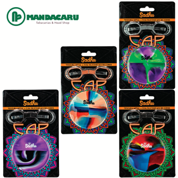 KIT SADHU TESOURA + CUIA CAP MIX DE CORES [KTCCSM-001] (Und)