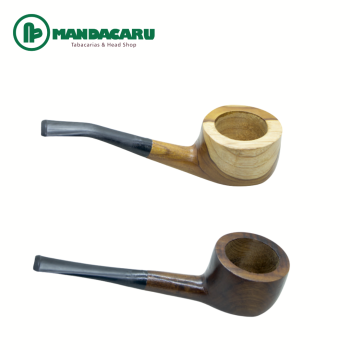 CACHIMBO MADEIRA BIQ. BAQUELITE SUPER BOCÃO (Und)