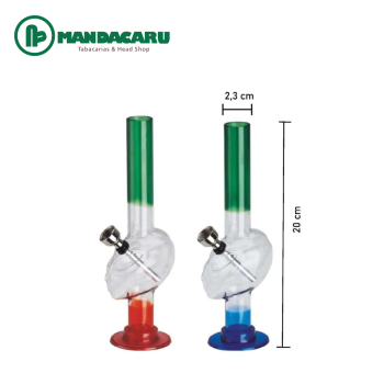 BONG ACRILICO MINI ALIEN 20cm [MIGC] (Und)