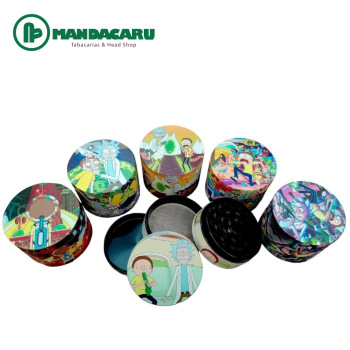 TRITURADOR METAL RICK & MORTY 4P 50mm [MB190]