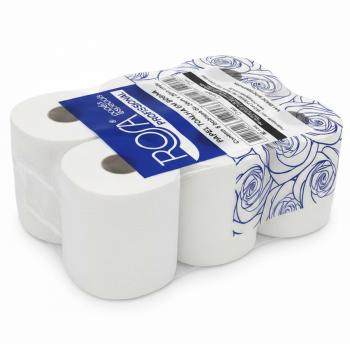 P. TOALHA BOBINA 20CMX200MTS ROSA LEVE 20G FARDO C/6 ROLOS