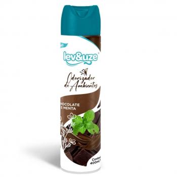 ODORIZADOR DE AR 400ML CHOCOLATE E MENTA LEV&UZE