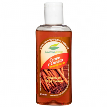 AROMATIZANTE CONCENTRADO CRAVO E CANELA AMAZONIA 120ml