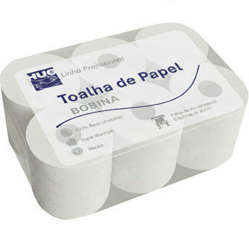 P. TOALHA BOBINA CLASSIC 20CM X 200 MTS FARDO C/6 ROLOS