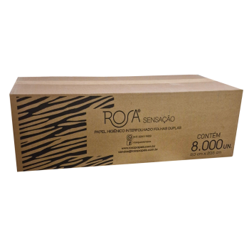 P.H. INTERCALADO CAI CAI F. DUPLA 8.000 FOLHAS ROSA