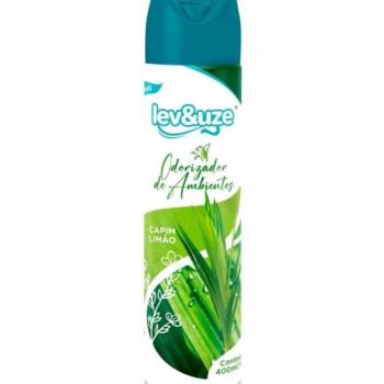 ODORIZADOR DE AR 400ML CAPIM LIMÃO LEV&UZE