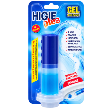GEL SANITÁRIO HIGIEPLUS MARINE C/4