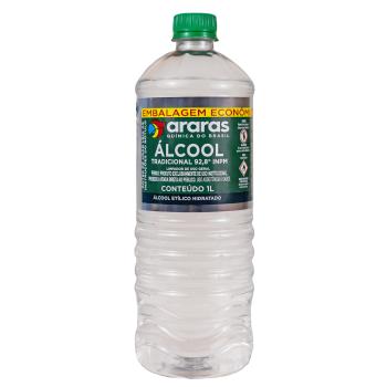 ÁLCOOL LÍQUIDO ARARAS 92,8% 1L