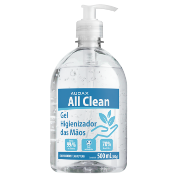 ÁLCOOL GEL 70% ALL CLEAN PUMP 500ml