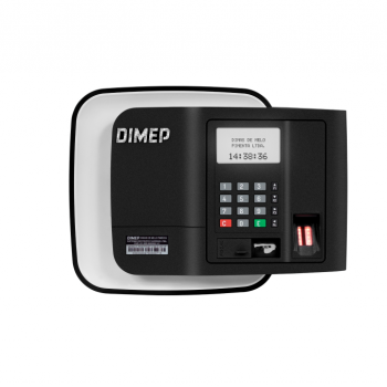 RELÓGIO ELETRÔNICO DE PONTO CONVENCIONAL REP-C PRINT POINT III, BIOMÉTRICO SAGEM 500 USUÁRIOS+LEITOR 125KHZ+BARRAS, TCP-IP