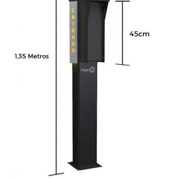 Totem Controle De Acessos P/ Portarias - Frente 45cm (ENTRADA)
