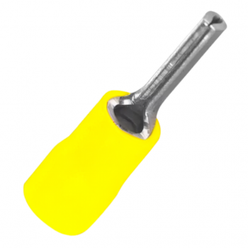 Terminal Pino Amarelo Cabo 4MM a 6MM C13MM