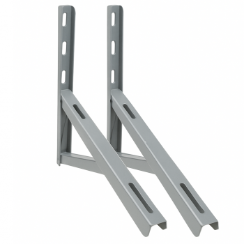 Suporte Condensadora de Aço Galvanizado 800mm - Mão Francesa