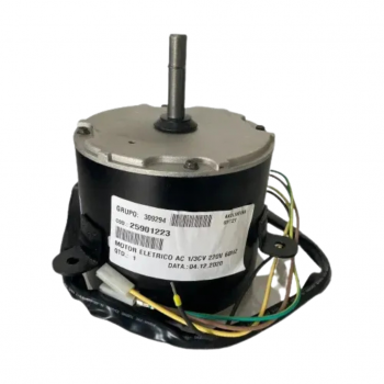 Motor Elétrico 1/3 CV 220V - Cod.: 25901223 - Midea Carrier